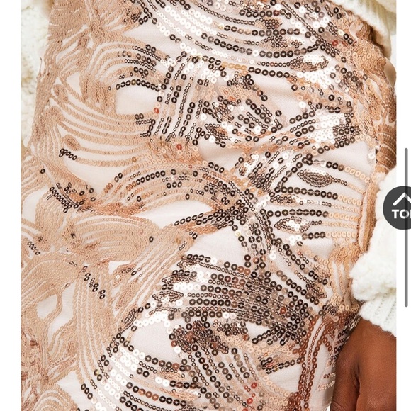 BNWT Sequin Skirt Francesca’s size medium - Picture 3 of 6